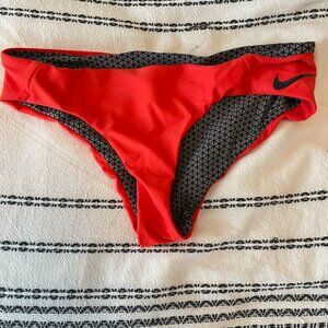 Nike red swimwear small